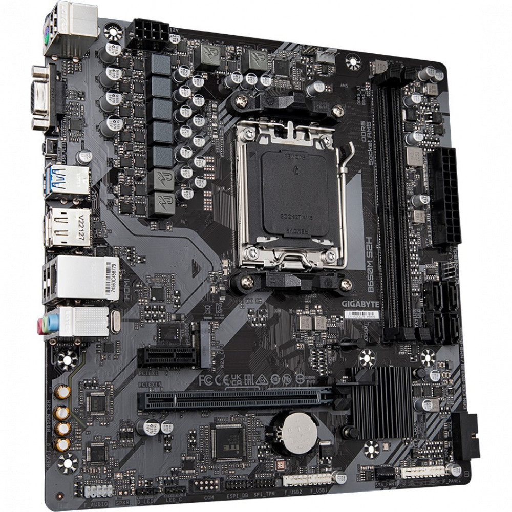 Материнская плата Gigabyte B650M S2H Micro-ATX, AMD AM5 - миниатюра 5