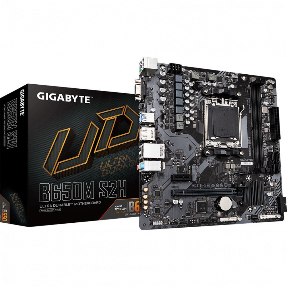Материнская плата Gigabyte B650M S2H Micro-ATX, AMD AM5 - миниатюра 8