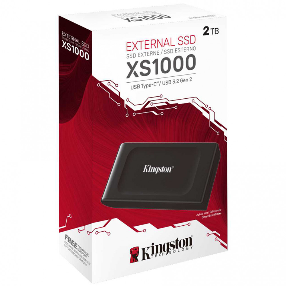 Внешние накопители Kingston XS1000 SXS1000/2000G 2 ТБ - миниатюра 6