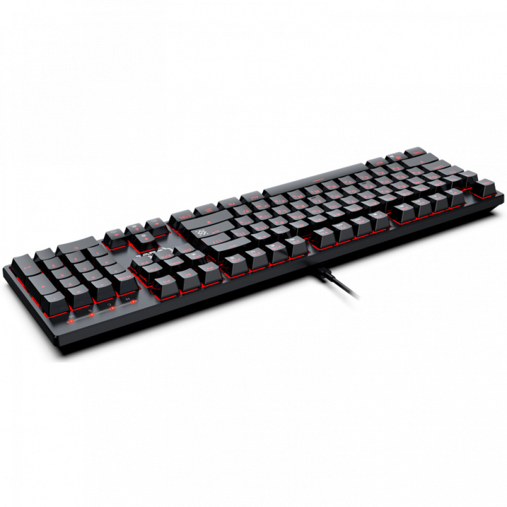 Клавиатура Defender Quest GK-596 Black 45596 Проводная, USB - миниатюра 11