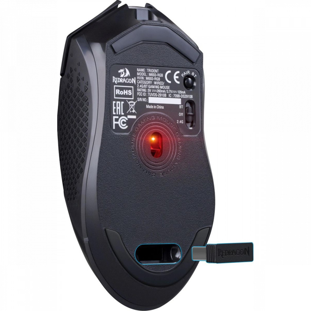 Мышь Redragon Trident 71431 Игровые, Беспроводная - миниатюра 12