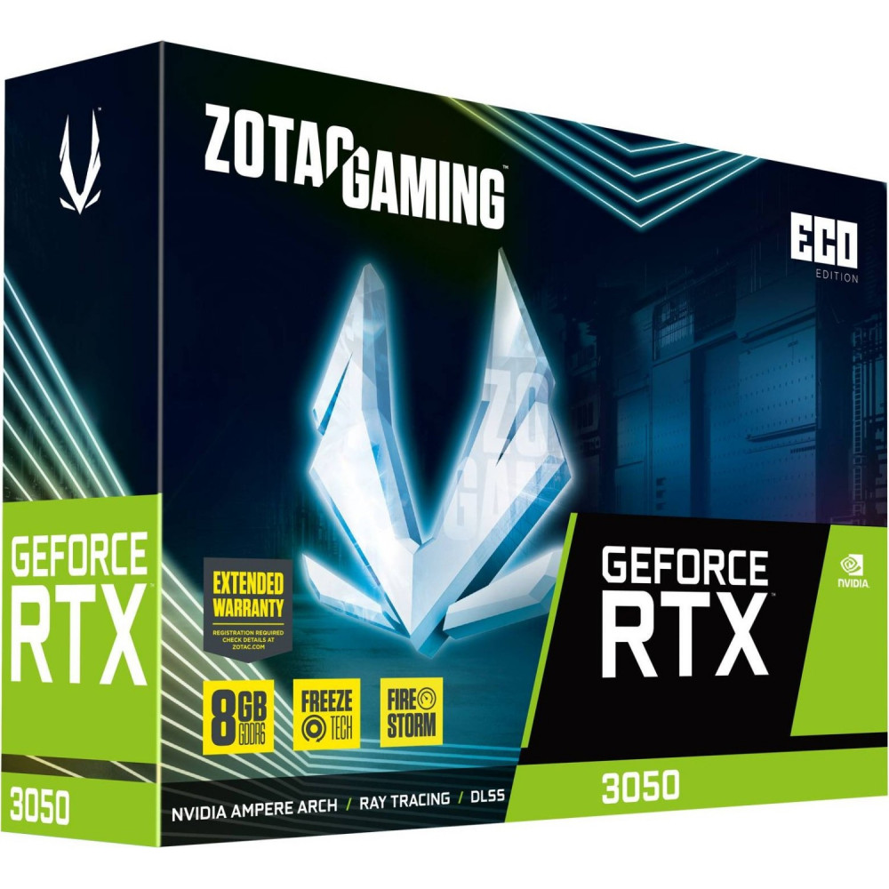 Видеокарта Zotac RTX 3050 Eco ZT-A30500K-10M 8 ГБ - миниатюра 12