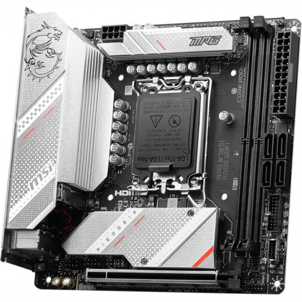 Материнская плата MSI MPG B760I EDGE WIFI Mini-ATX, LGA 1700 - миниатюра 8