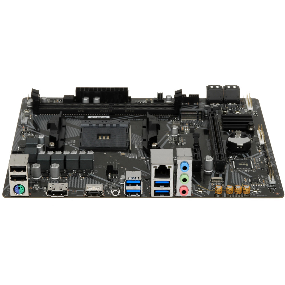 Материнская плата Gigabyte A520M H ARGB Micro-ATX, AMD AM4 - миниатюра 6
