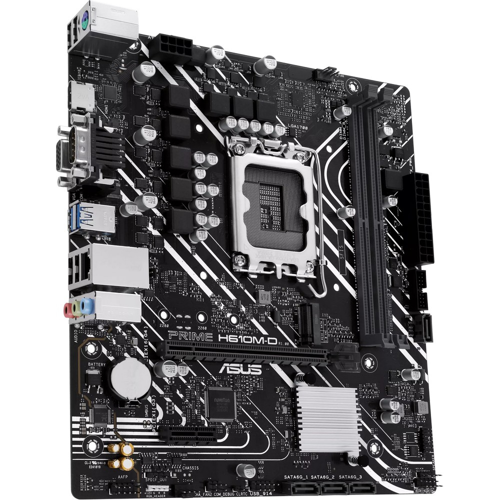 Материнская плата Asus PRIME H610M-D Micro-ATX, LGA 1700 - миниатюра 9