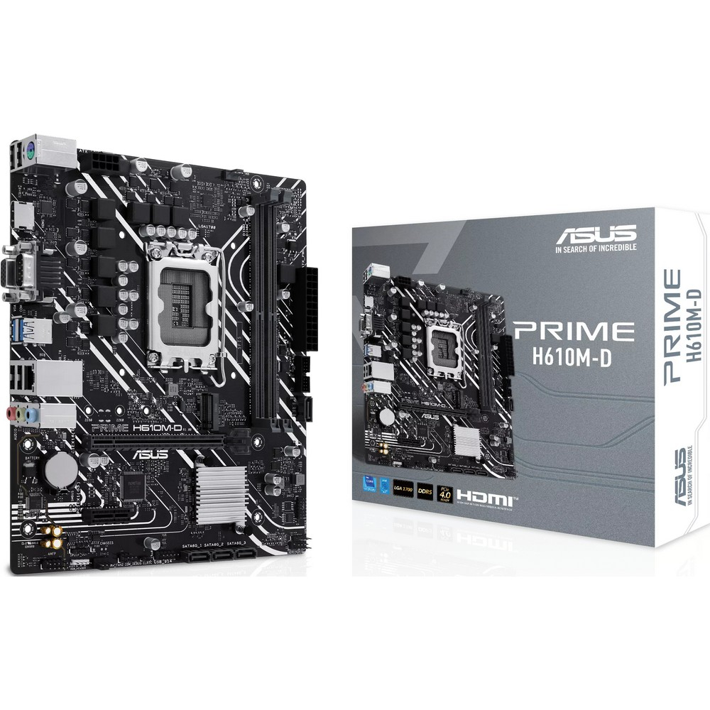 Материнская плата Asus PRIME H610M-D Micro-ATX, LGA 1700 - миниатюра 12