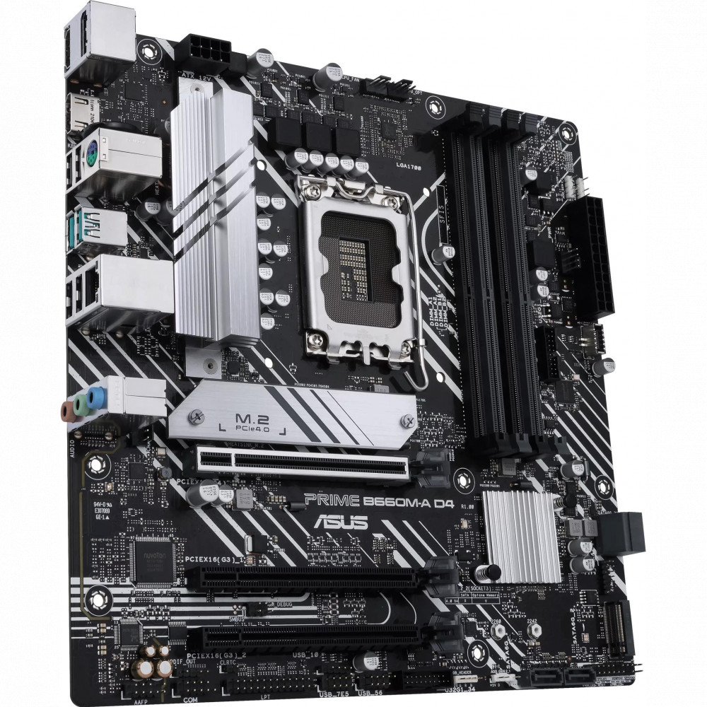 Материнская плата Asus PRIME B660M-A D4-CSM Micro-ATX, LGA 1700 - миниатюра 8
