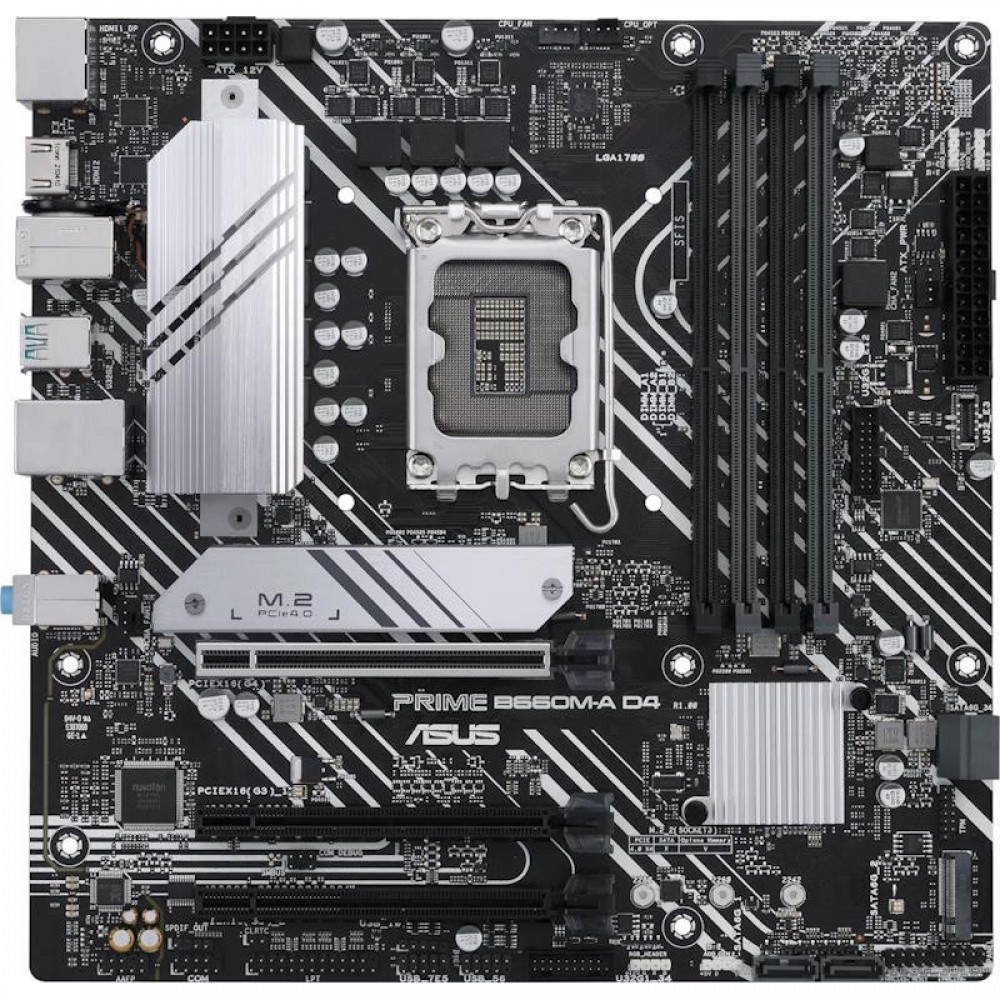 Материнская плата Asus PRIME B660M-A D4-CSM Micro-ATX, LGA 1700 - миниатюра 7