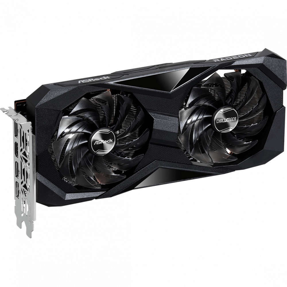 Видеокарта ASRock AMD Radeon RX 7650 GRE Challenger SE OC RX7650GRE CL SE 8GO 8 ГБ - миниатюра 6