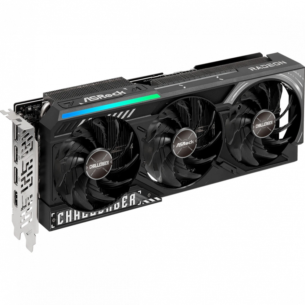 Видеокарта ASRock AMD Radeon RX 9070 XT Challenger RX9070XT CL 16G 16 ГБ - миниатюра 6