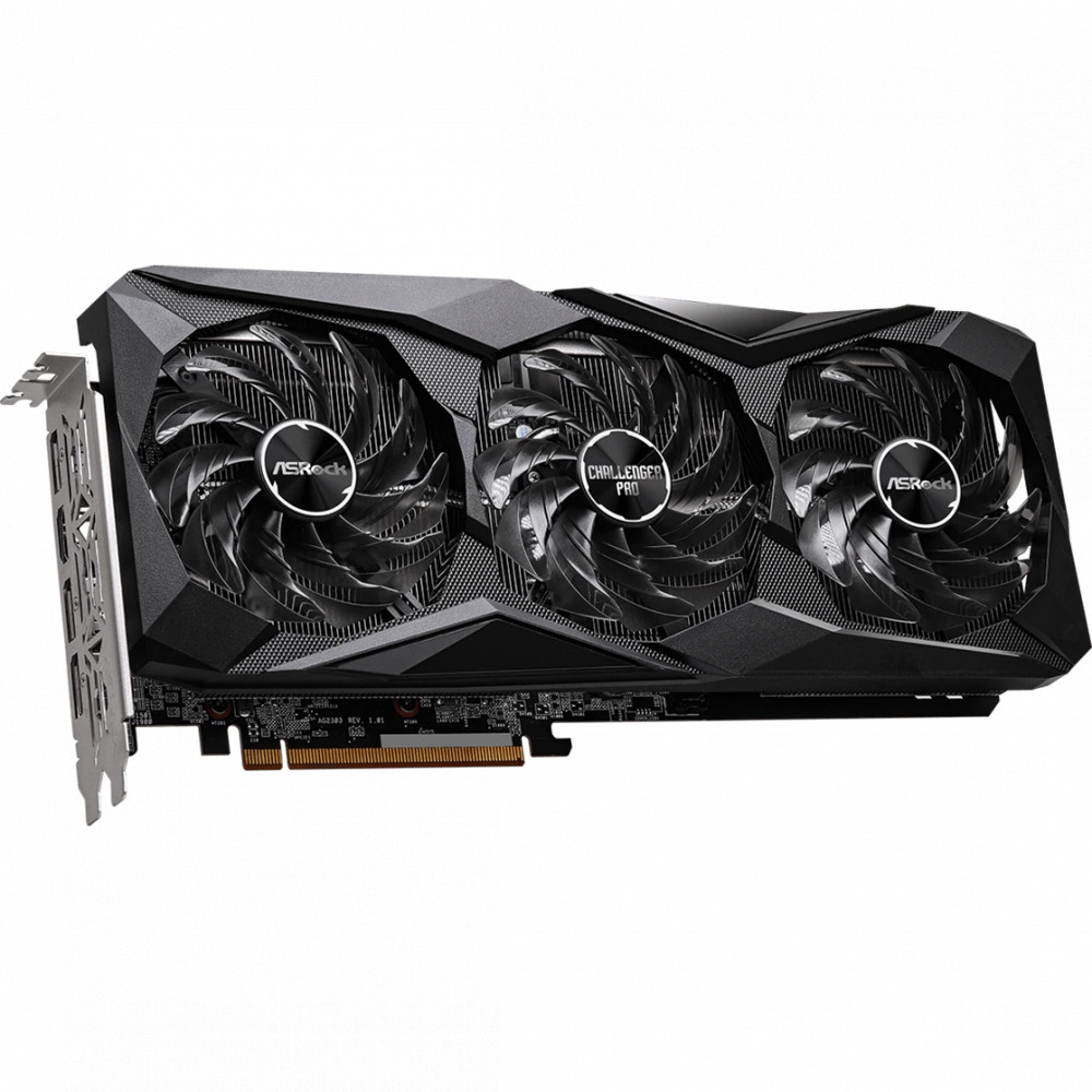 Видеокарта ASRock AMD Radeon RX 7600 Challenger Pro OC RX7600 CLP 8GO 8 ГБ - миниатюра 7