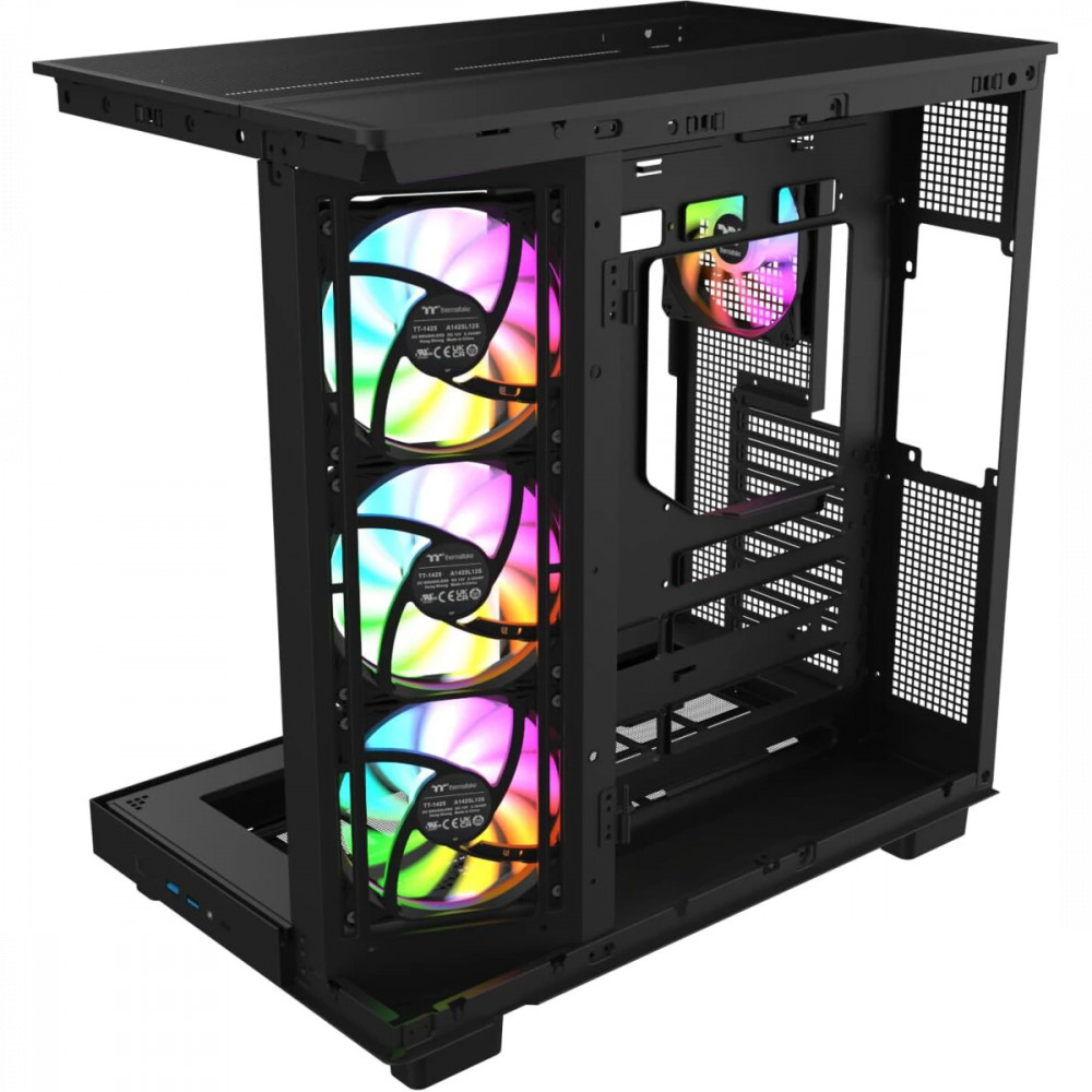 Корпус Thermaltake View 380 XL WS ARGB Black CA-11E-00M1WN-WS Mid-Tower - миниатюра 6