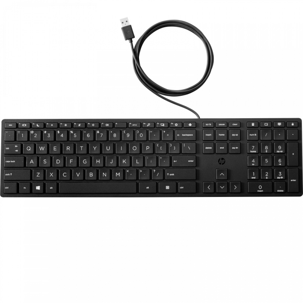 Клавиатура HP 320K G2 9SR37A9_1 Проводная, USB - миниатюра 4
