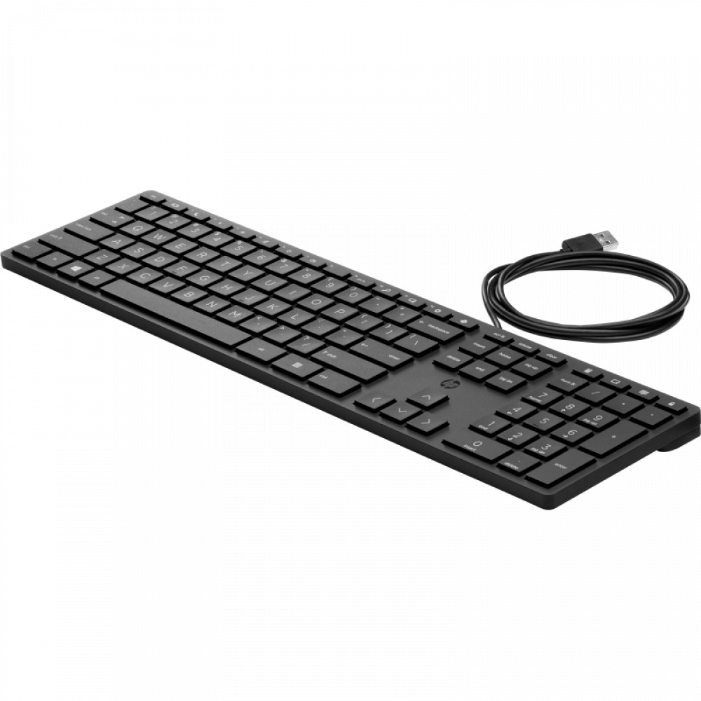 Клавиатура HP 320K G2 9SR37A9_1 Проводная, USB - миниатюра 5