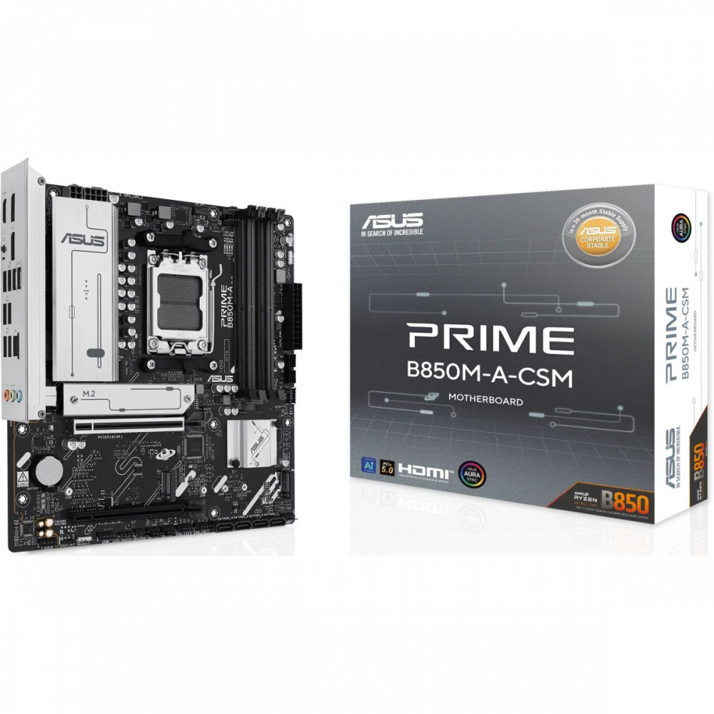 Материнская плата Asus PRIME B850M-A-CSM 90MB1LQ0-M0EAYC Micro-ATX, AMD AM5 - миниатюра 9