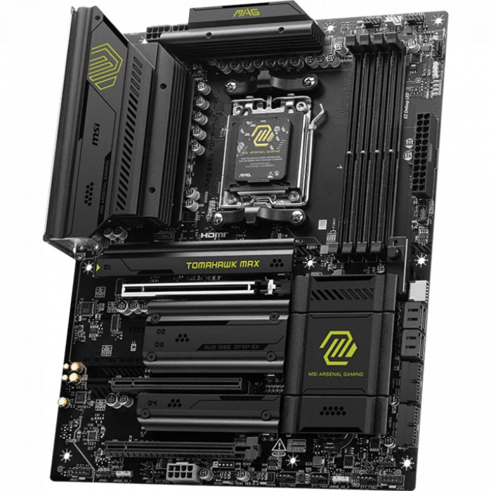Материнская плата MSI MAG B850 TOMAHAWK WIFI ATX, AMD AM5 - миниатюра 8