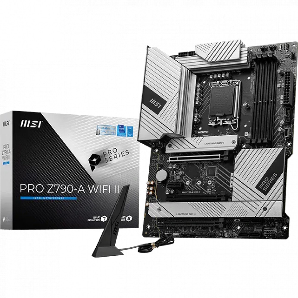 Материнская плата MSI PRO Z790-A WIFI II ATX, LGA 1700 - миниатюра 9