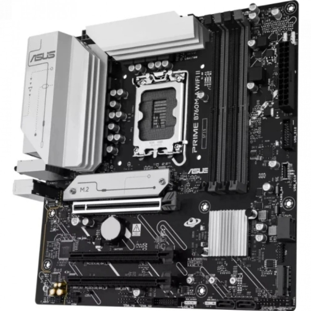 Материнская плата Asus Prime B760M-A Wifi II 90MB1NF0-M0EAY0 Micro-ATX, LGA 1700 - миниатюра 8