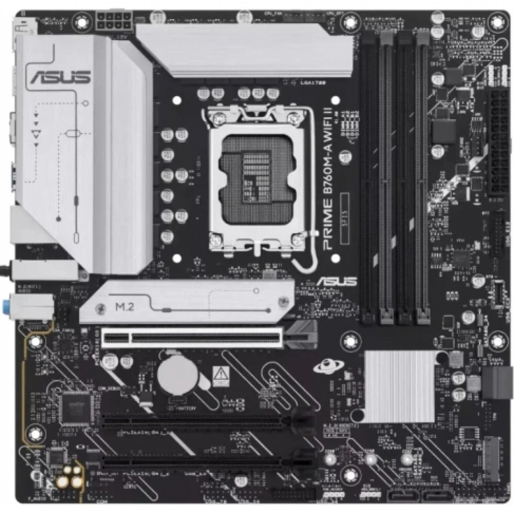 Материнская плата Asus Prime B760M-A Wifi II 90MB1NF0-M0EAY0 Micro-ATX, LGA 1700 - миниатюра 7