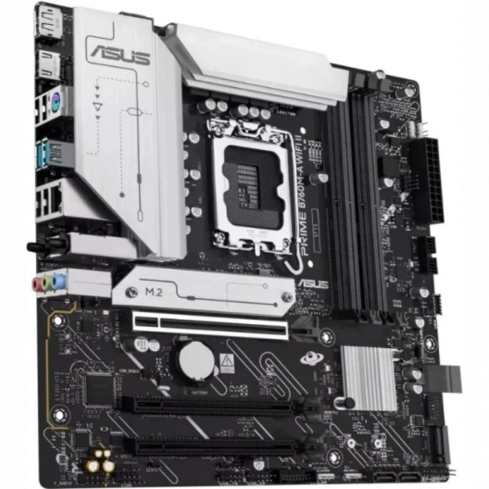 Материнская плата Asus Prime B760M-A Wifi II 90MB1NF0-M0EAY0 Micro-ATX, LGA 1700 - миниатюра 9