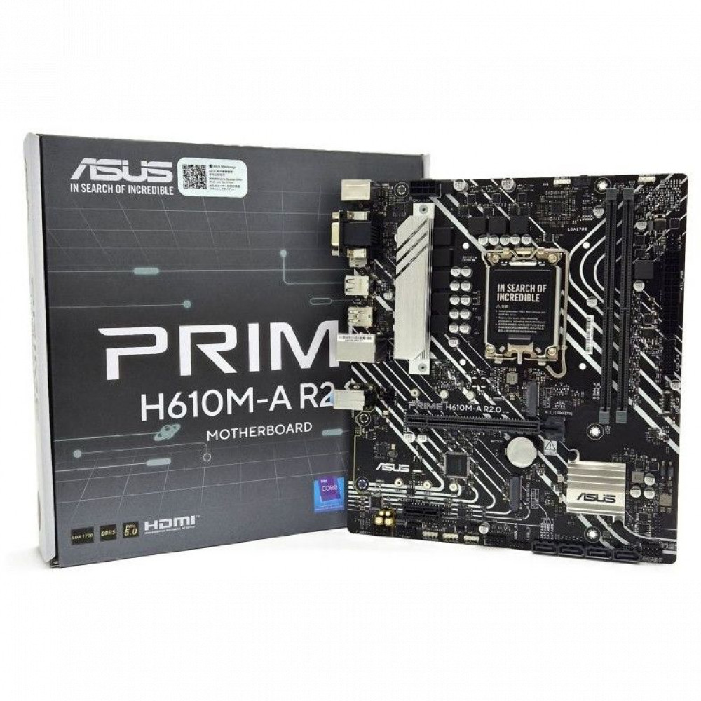 Материнская плата Asus PRIME H610M-A R2.0 90MB1MJ0-M0EAY0 Micro-ATX, LGA 1700 - миниатюра 5