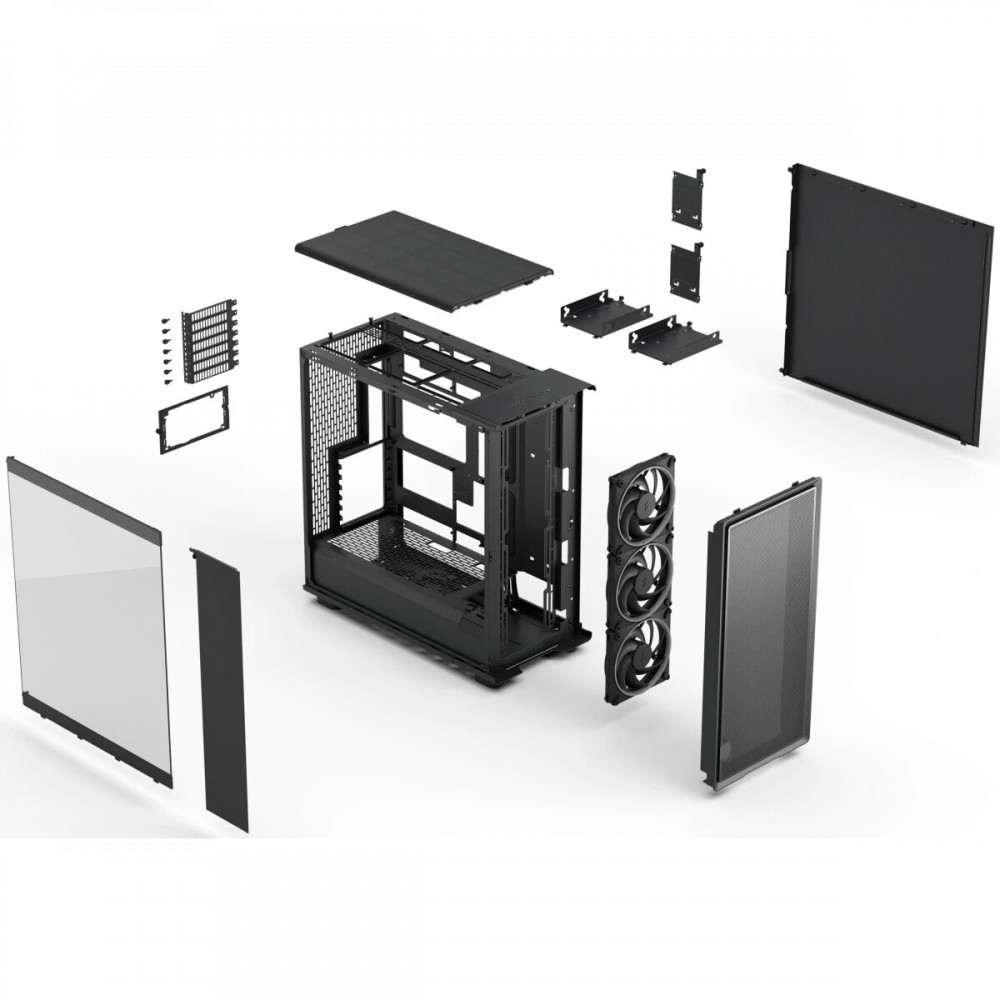Корпус FRACTAL DESIGN Epoch XL Black TG RGB Light Tint FD-C-EPO1X-04 Full-Tower - миниатюра 10
