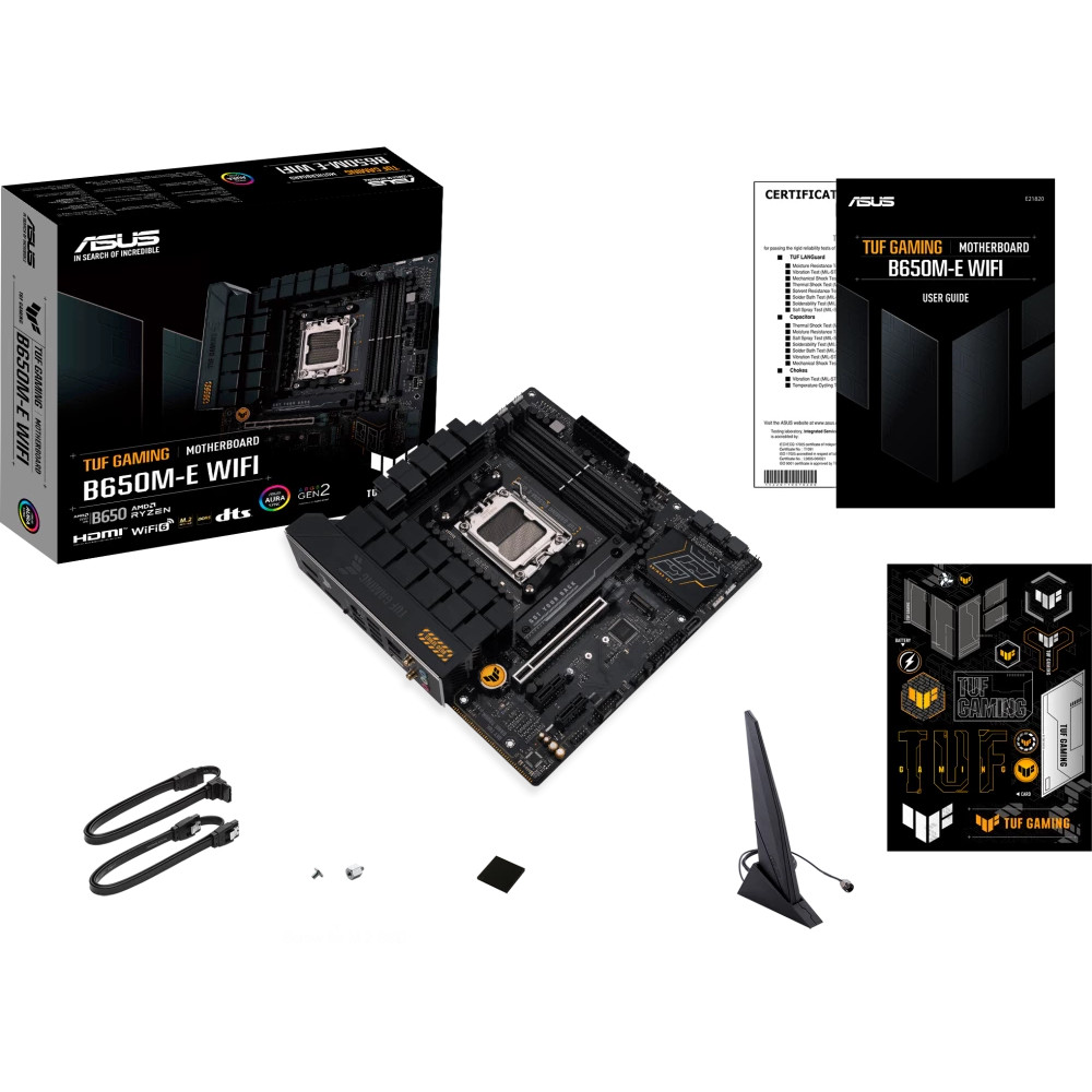 Материнская плата Asus TUF GAMING B650M-E WIFI 90MB1FV0-M0EAY0 Micro-ATX, AMD AM5 - миниатюра 10