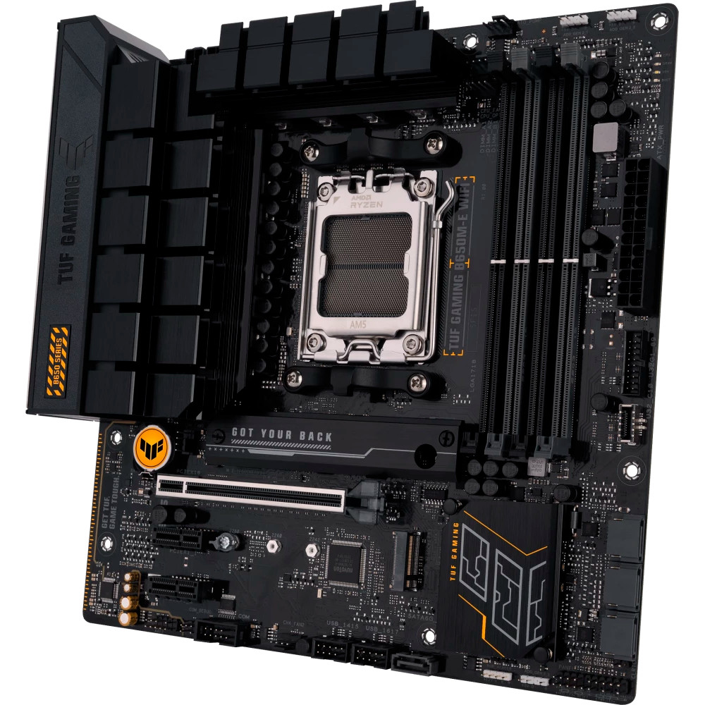 Материнская плата Asus TUF GAMING B650M-E WIFI 90MB1FV0-M0EAY0 Micro-ATX, AMD AM5 - миниатюра 8