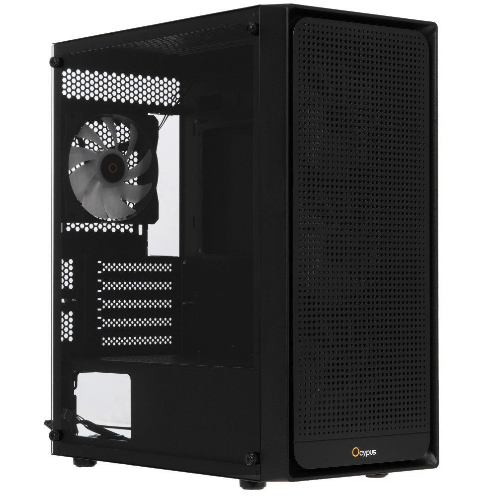 Корпус Ocypus Gamma C50 ARGB Gamma-C50-BKG400XX-GL Mini-Tower - миниатюра 5