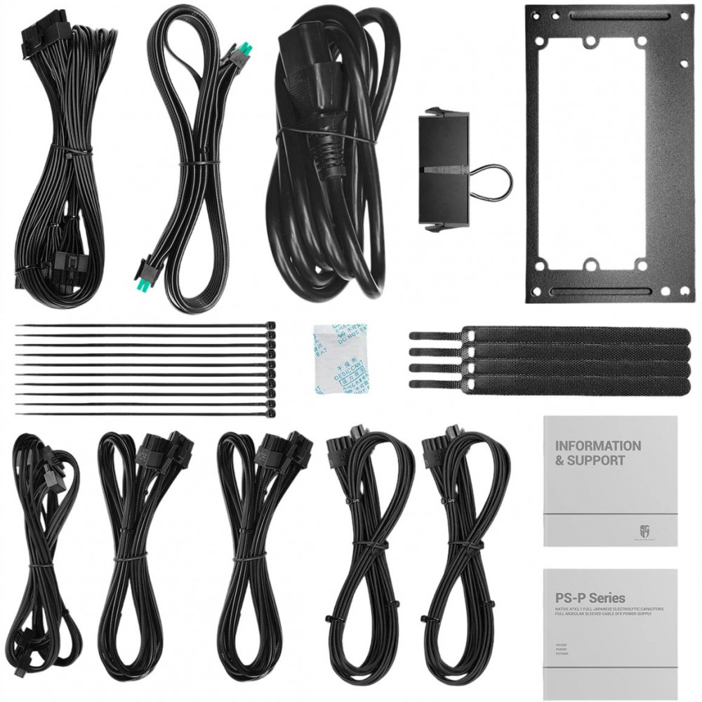 Блок питания Deepcool SFX 850W PS850P R-PS850P-FE0B-WGEU 850 Вт - миниатюра 8