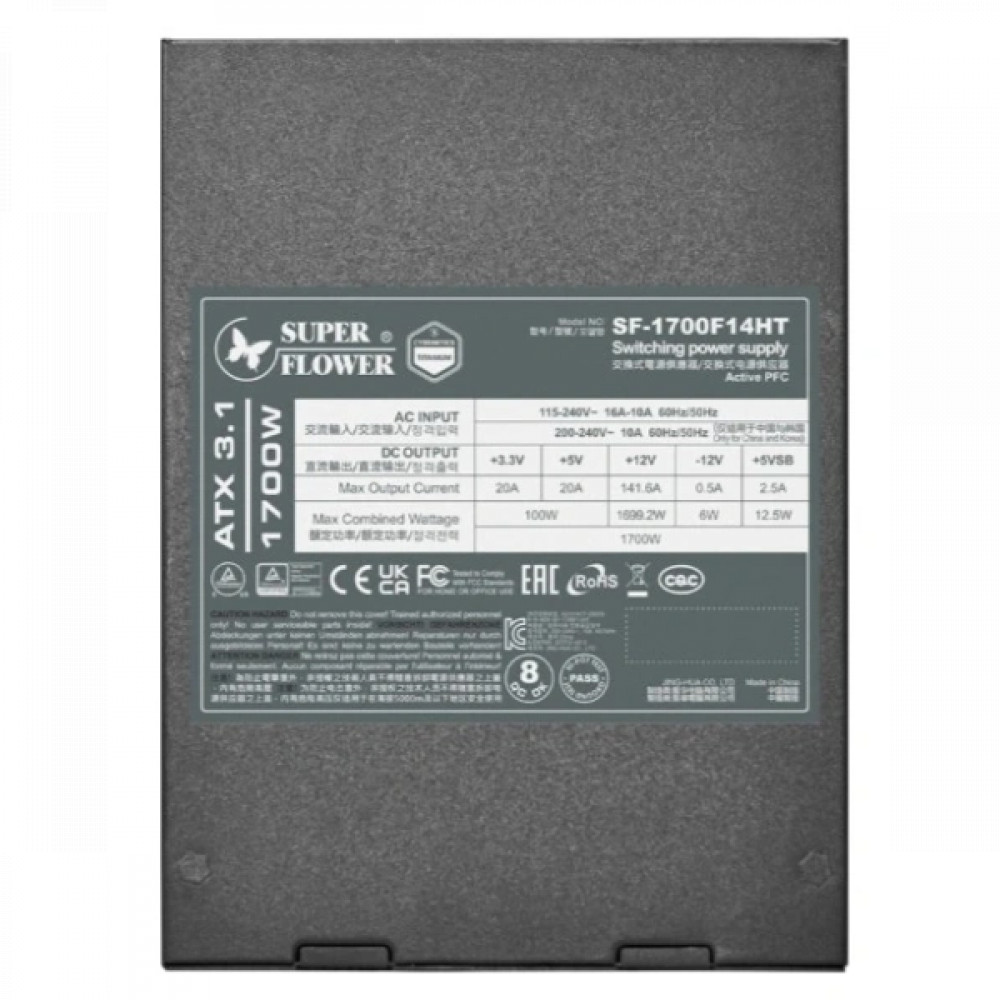 Блок питания Super Flower Leadex VII SF-1700F14HT 1700 Вт - миниатюра 7