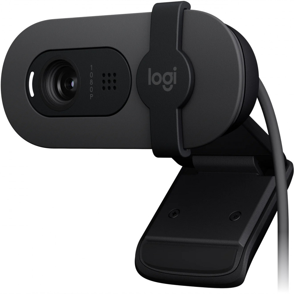 Веб камеры Logitech Brio 100 Graphite 960-001585 - миниатюра 6