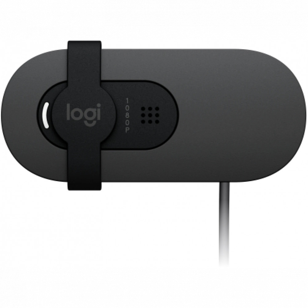 Веб камеры Logitech Brio 100 Graphite 960-001585 - миниатюра 10
