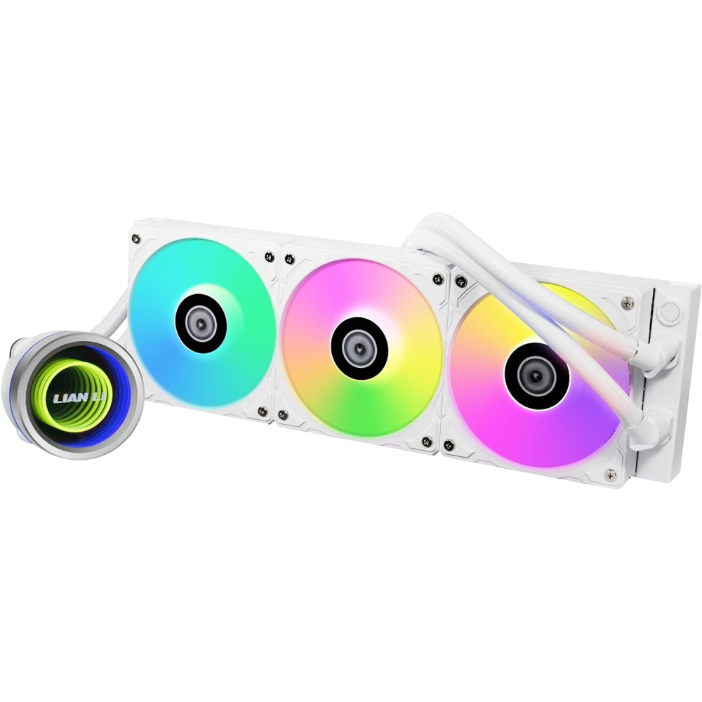Система охлаждения Lian Li GALAHAD II TRINITY 360 ARGB White GA2T36W Для процессора - миниатюра 11
