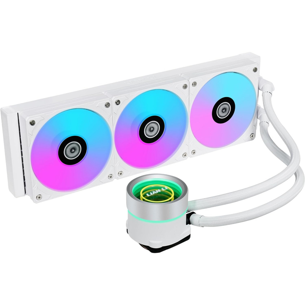 Система охлаждения Lian Li GALAHAD II TRINITY 360 ARGB White GA2T36W Для процессора - миниатюра 13