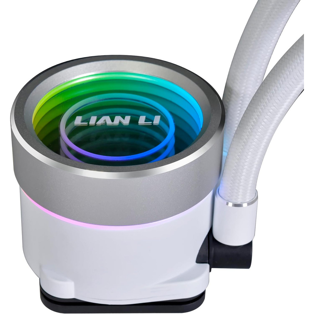 Система охлаждения Lian Li GALAHAD II TRINITY 360 ARGB White GA2T36W Для процессора - миниатюра 14
