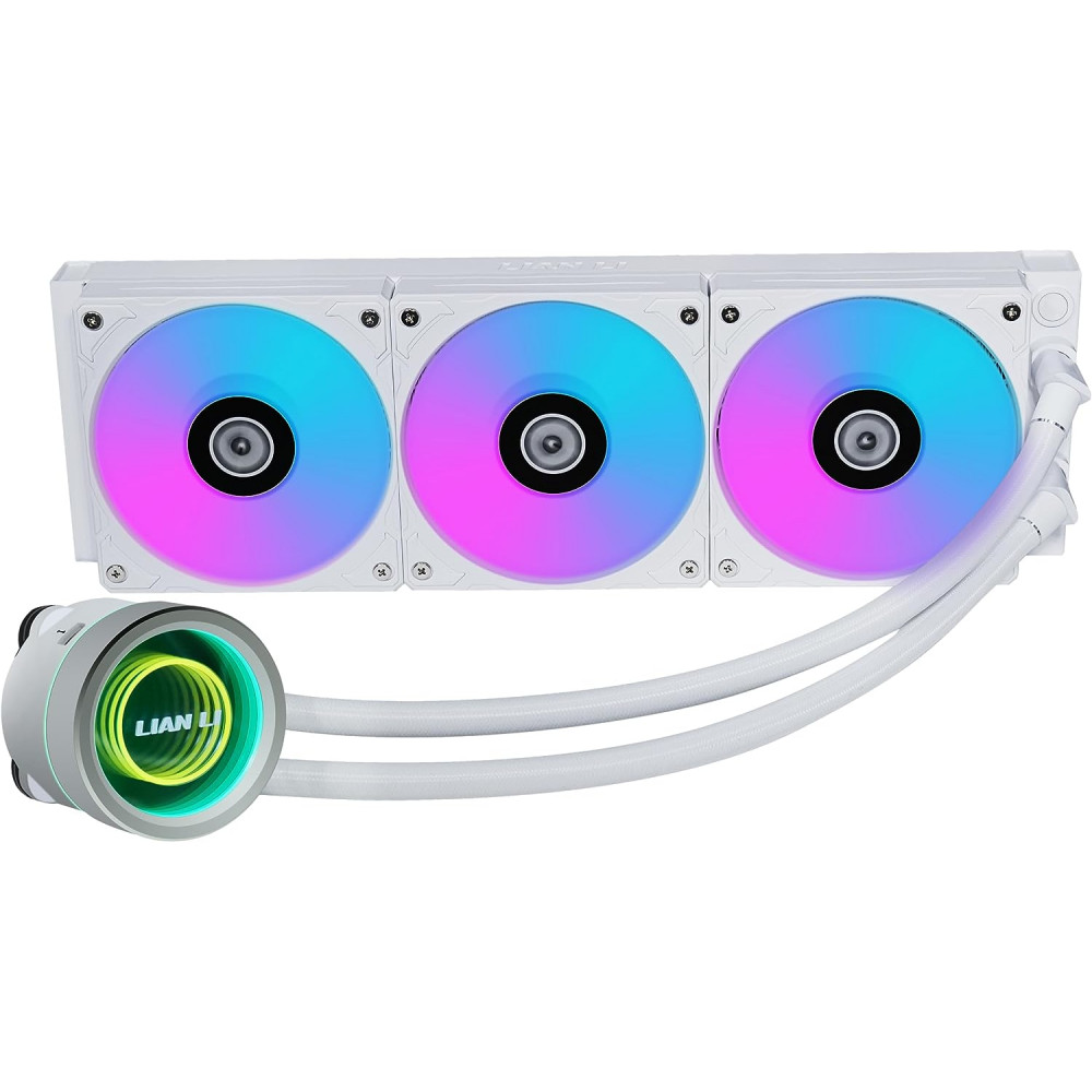 Система охлаждения Lian Li GALAHAD II TRINITY 360 ARGB White GA2T36W Для процессора - миниатюра 12