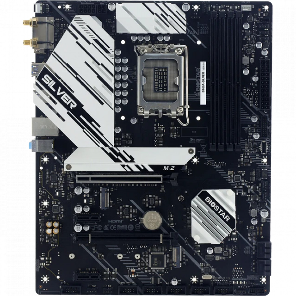 Материнская плата BIOSTAR B760A-SILVER ATX, LGA 1700 - миниатюра 5