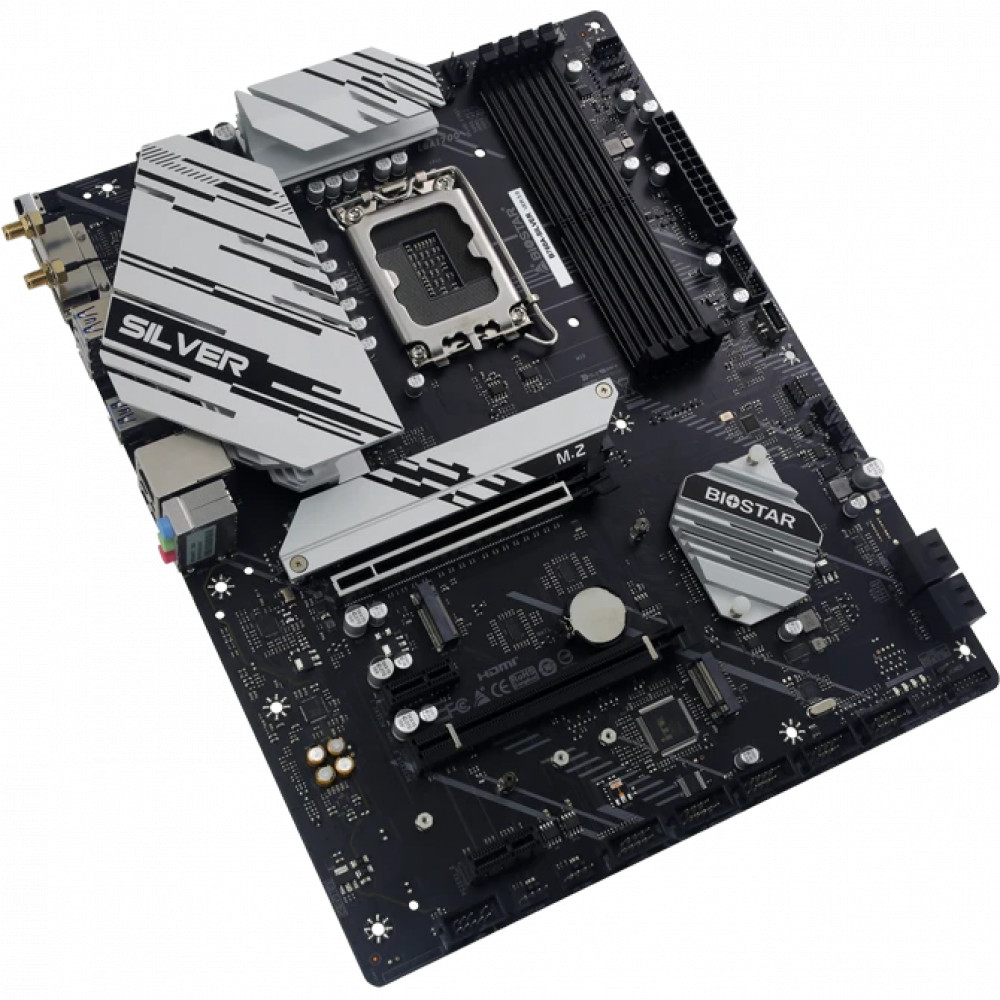 Материнская плата BIOSTAR B760A-SILVER ATX, LGA 1700 - миниатюра 6