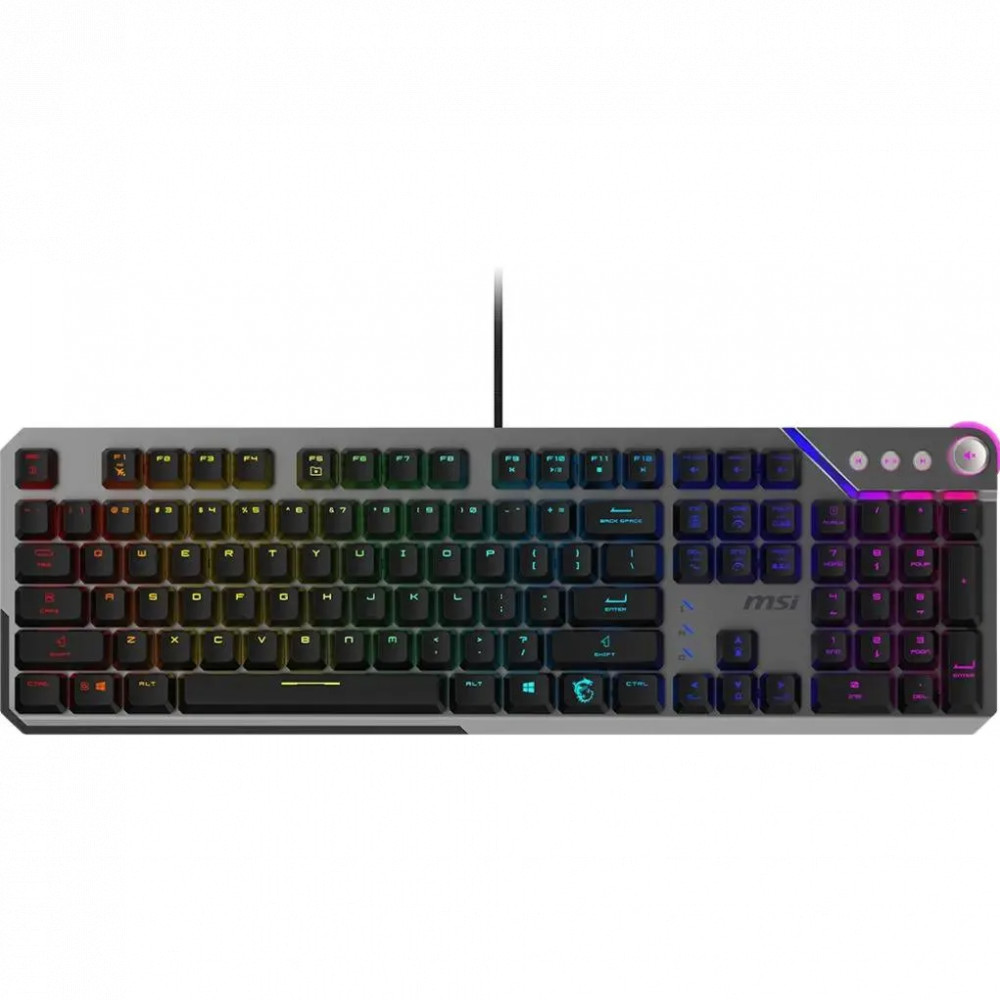 Клавиатура MSI STRIKE 600 Silent S11-04RU256-CLA Проводная, USB - миниатюра 6