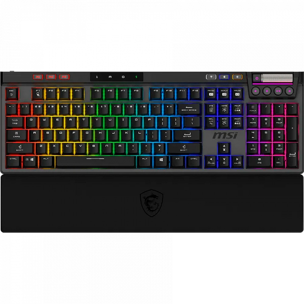 Клавиатура MSI STRIKE Pro W Silent S11-43RU210-CLA Беспроводная, Bluetooth - миниатюра 6