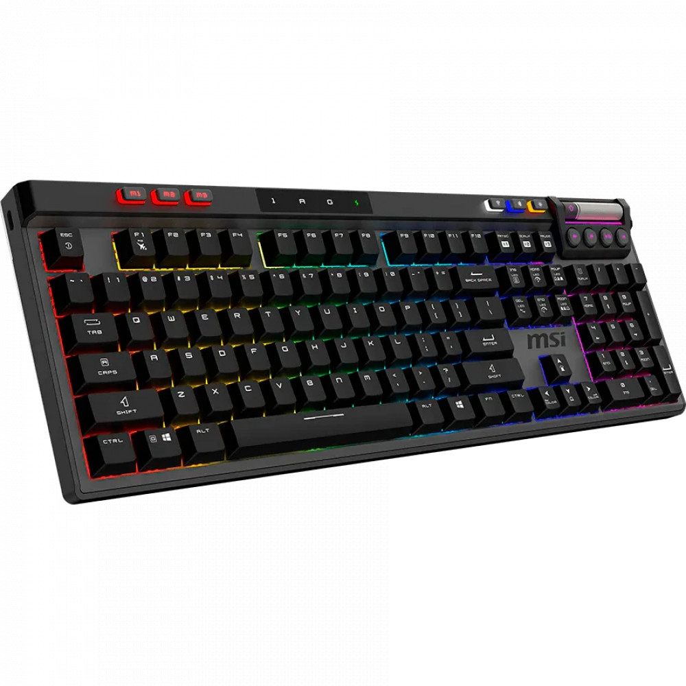 Клавиатура MSI STRIKE Pro W Silent S11-43RU210-CLA Беспроводная, Bluetooth - миниатюра 8