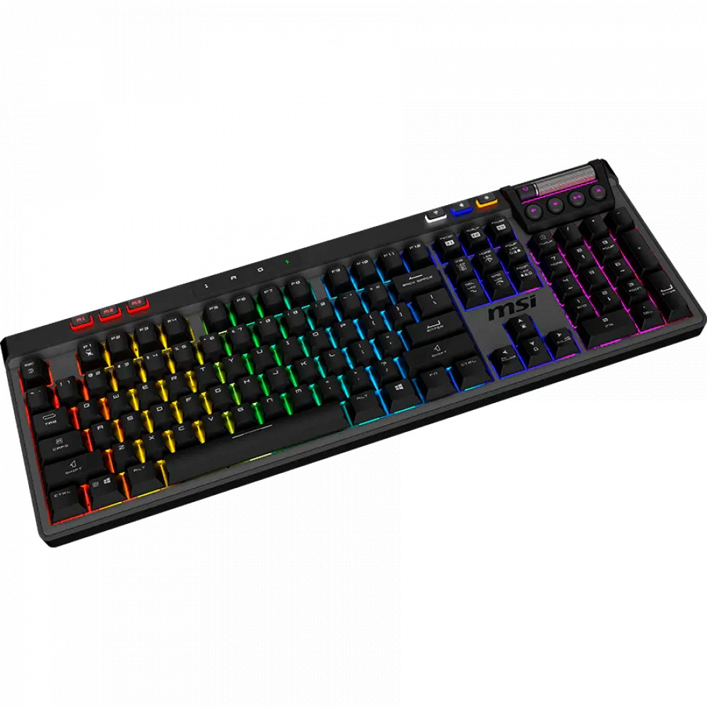 Клавиатура MSI STRIKE Pro W Silent S11-43RU210-CLA Беспроводная, Bluetooth - миниатюра 9