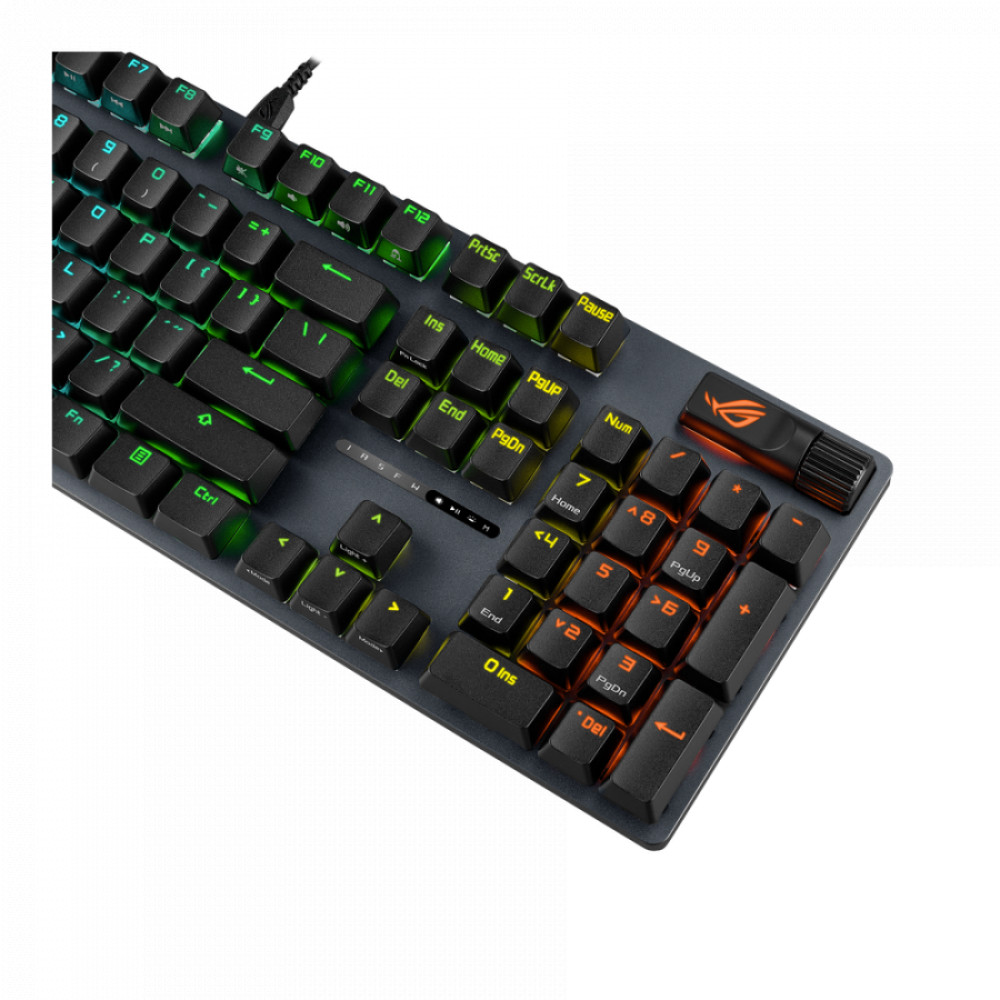 Клавиатура Asus ROG Strix Scope II X NX Snow V2 90MP03XF-BKRA00 Проводная, USB - миниатюра 10
