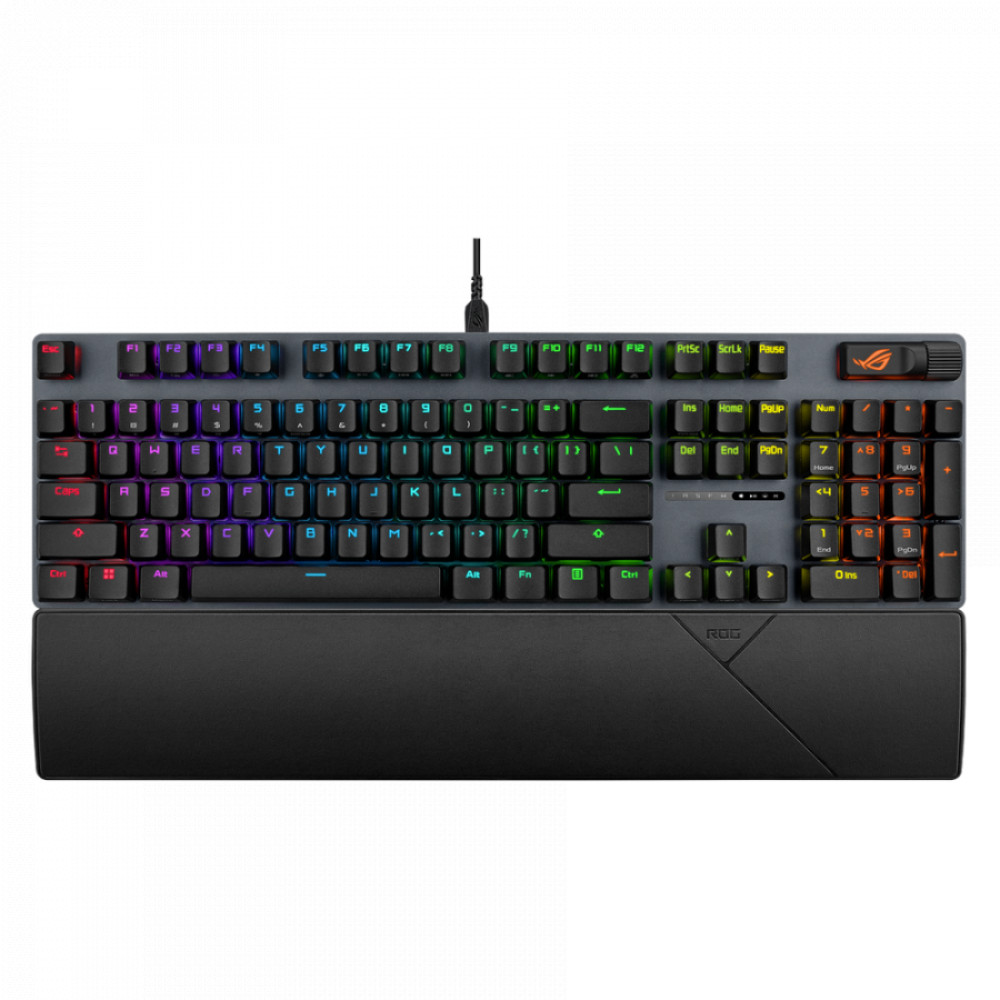 Клавиатура Asus ROG Strix Scope II X NX Snow V2 90MP03XF-BKRA00 Проводная, USB - миниатюра 9