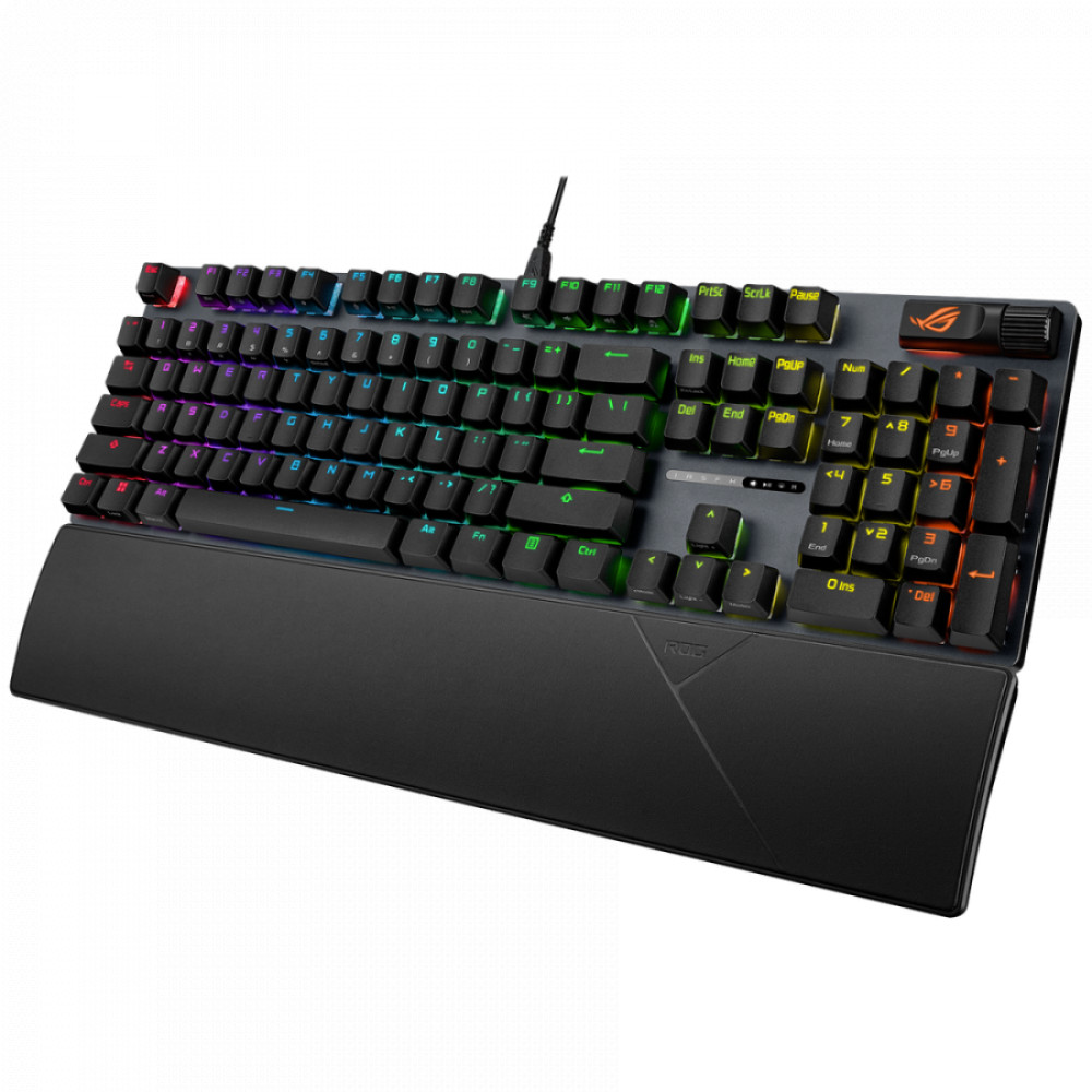 Клавиатура Asus ROG Strix Scope II X NX Snow V2 90MP03XF-BKRA00 Проводная, USB - миниатюра 6
