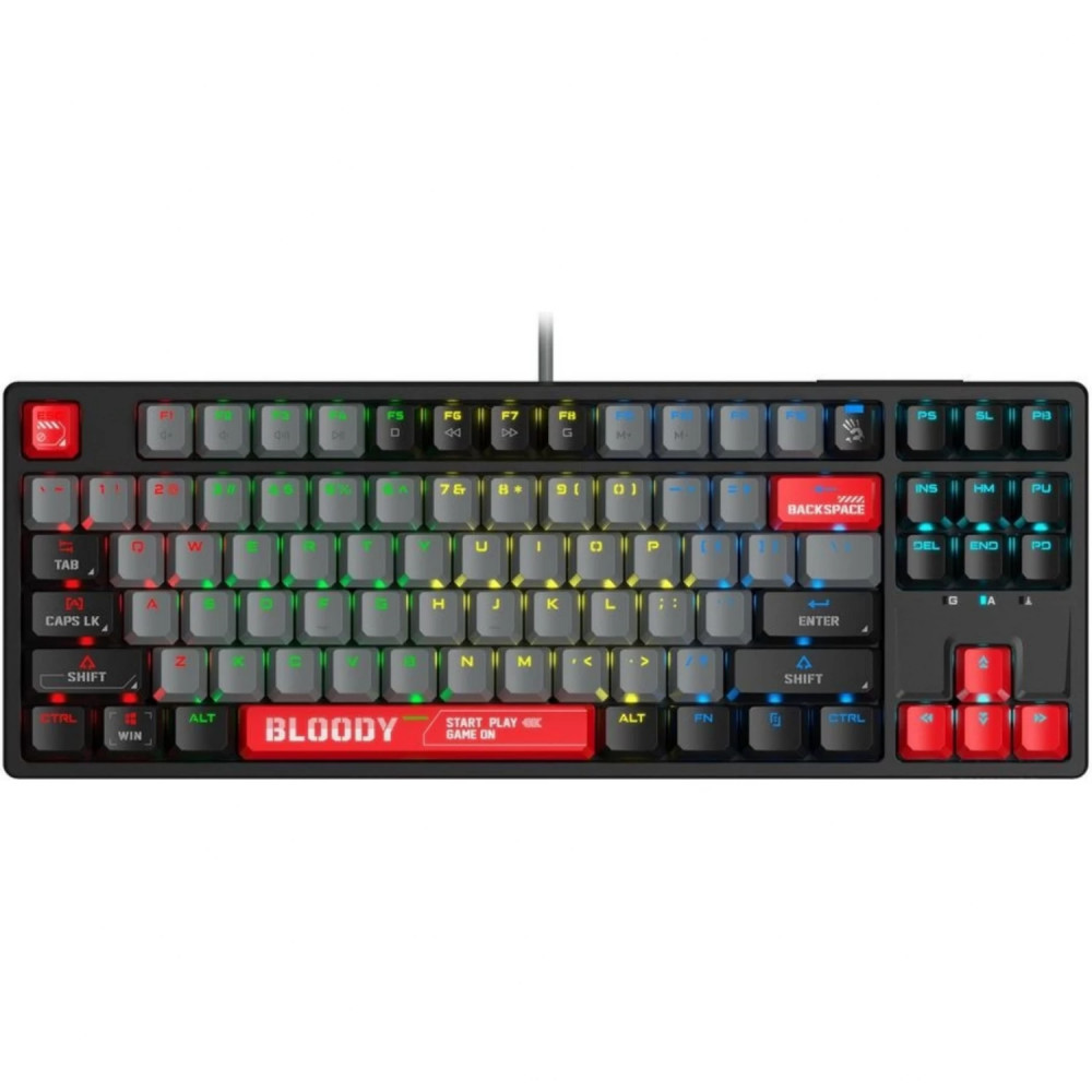 Клавиатура A4Tech Bloody S87 Energy Red S87 USB ENERGY RED Проводная, USB - миниатюра 10