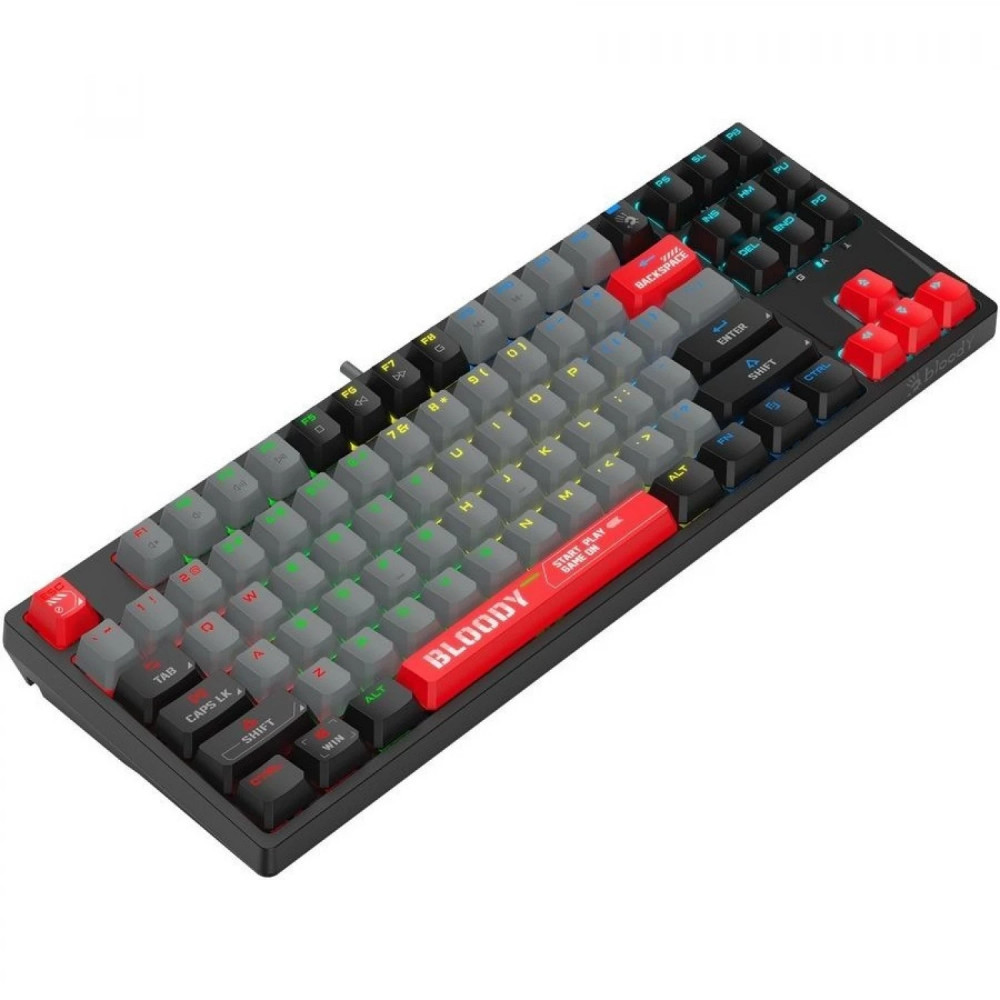 Клавиатура A4Tech Bloody S87 Energy Red S87 USB ENERGY RED Проводная, USB - миниатюра 15