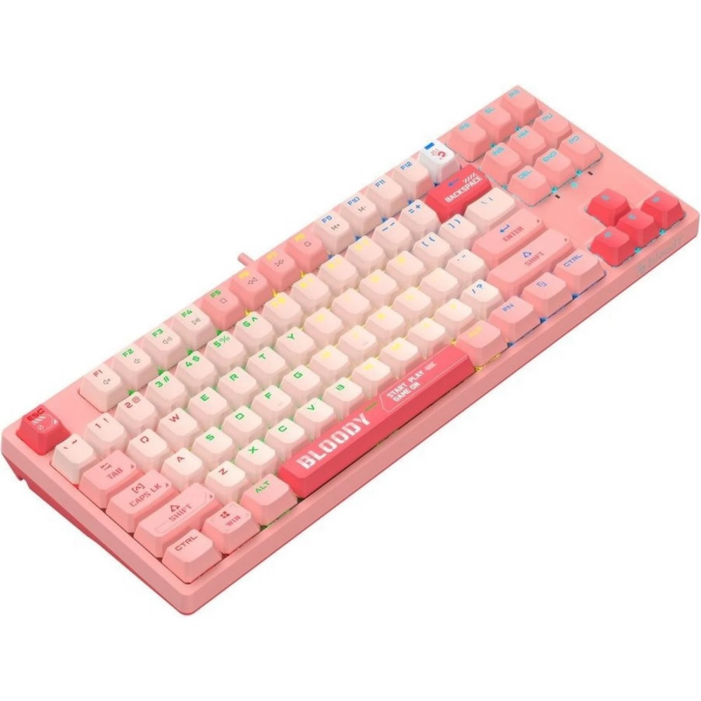 Клавиатура A4Tech Bloody S87 Energy Pink S87 USB ENERGY PINK Проводная, USB - миниатюра 15