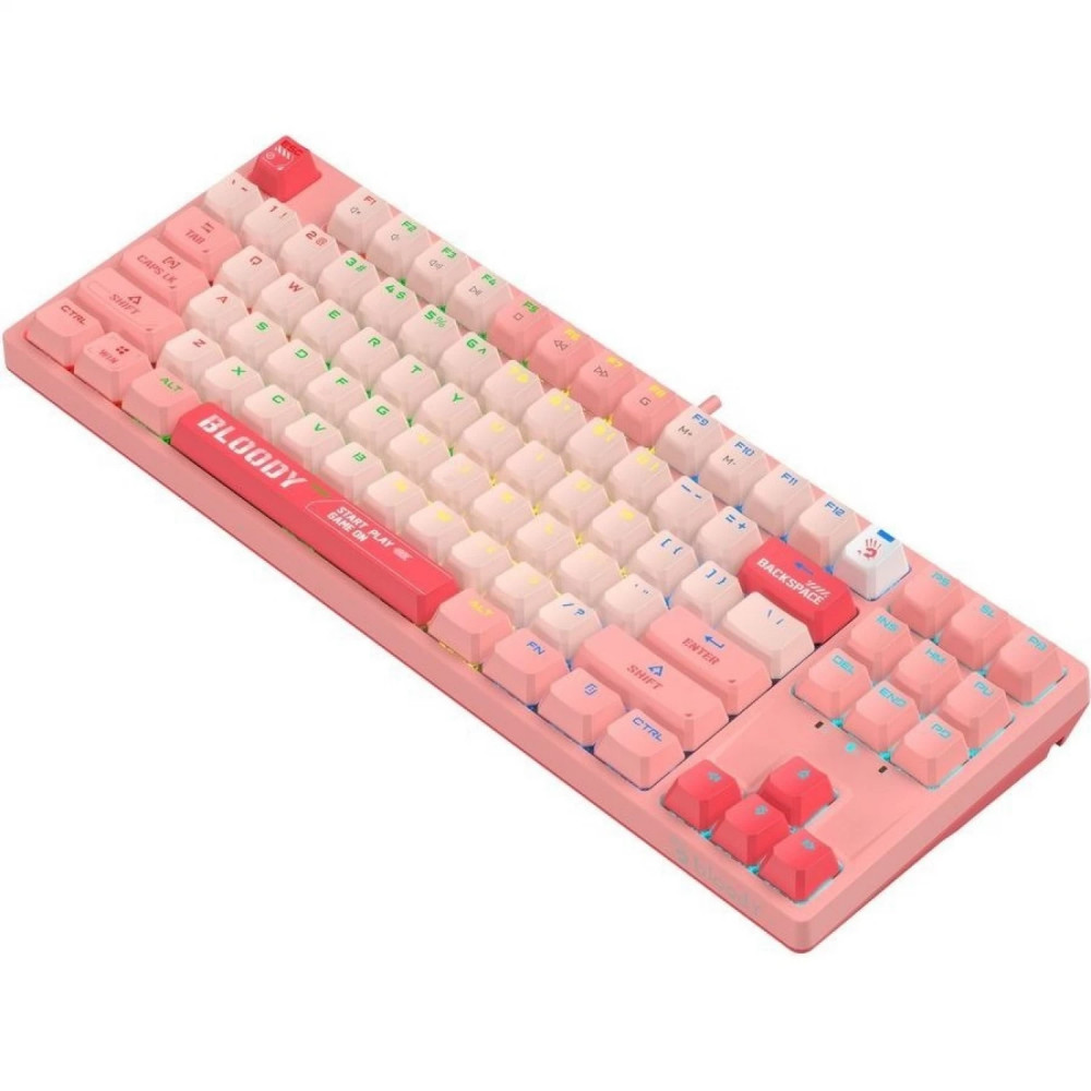 Клавиатура A4Tech Bloody S87 Energy Pink S87 USB ENERGY PINK Проводная, USB - миниатюра 14